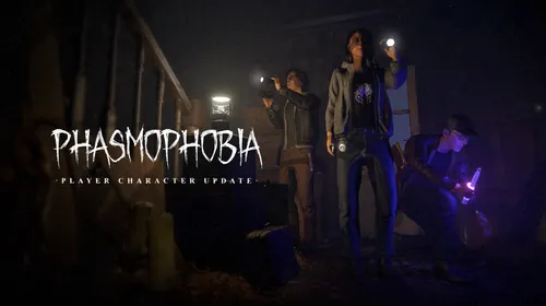 Phasmophobia mise à jour montrant les chasseurs de fantômes avant la personnalisation