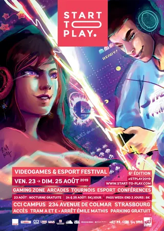 La sixième édition de Start To Play se déroulera du 23 au 25 août 2019