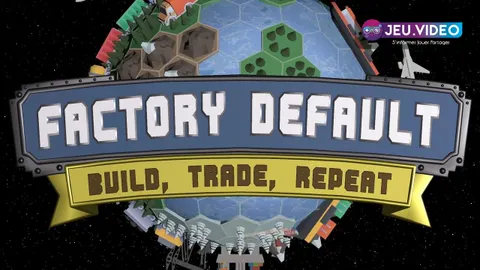Visuel officiel de Factory Default : Build, Trade, Repeat
