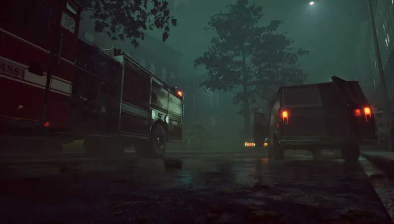 Official Outbreak: Shades of Horror co-op scene with survivors coordinating fire