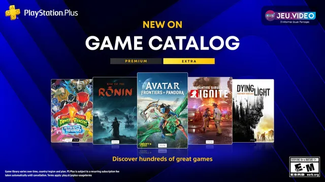 PlayStation Plus en juillet 2026 avec Avatar Frontiers of Pandora et les nouveaux jeux du catalogue