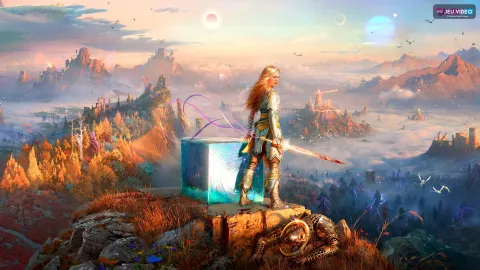 God of War Laufey trailer montrant Faye dans le royaume Everywhen sur PS5