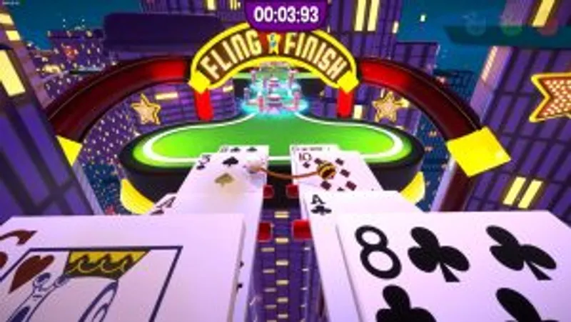 Le niveau du casino dans Fling to the Finish