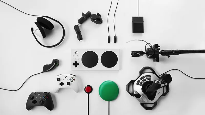 Microsoft - Un joystick pour les personnes avec un handicap