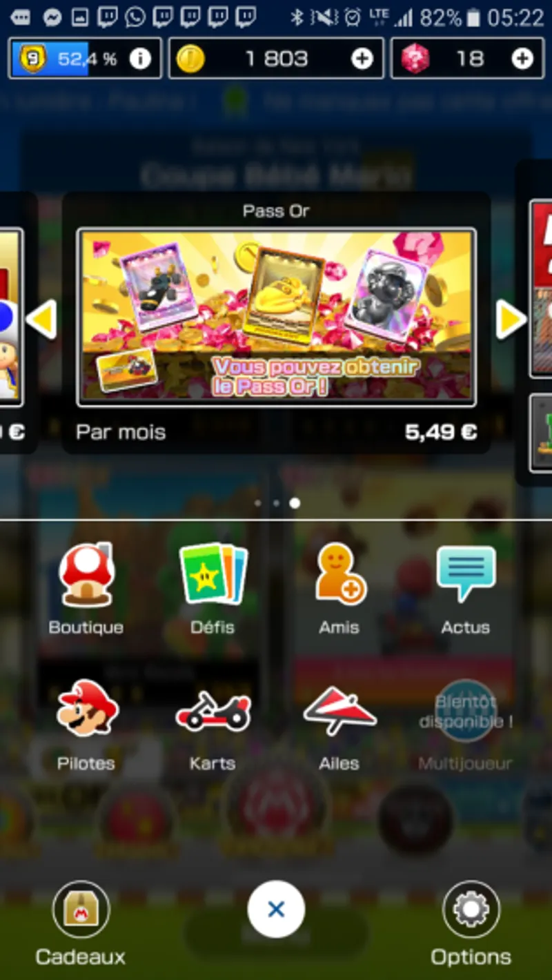 Mario Kart tour Test 5