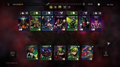 Gemblades présente un univers fantasy et ses combats de cartes