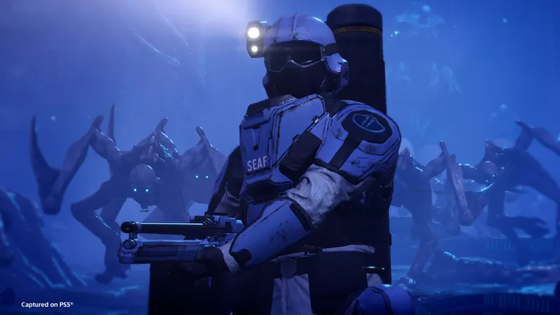 Official Steam visual of HELLDIVERS™ 2 used to check rendering on a Windows installation
