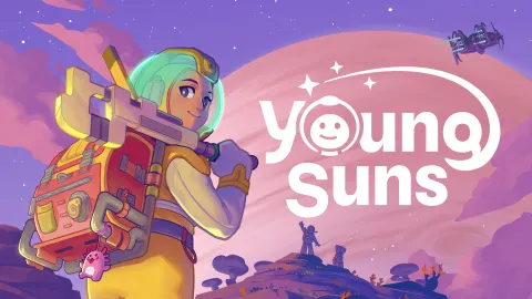 Young Suns version 1.0, illustration spatiale colorée de l’univers sur Jupiter