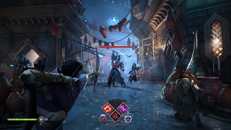 Capture officielle de Dragon Age : The Veilguard montrant le contexte de gameplay pour l'étape 5 du guide joueur