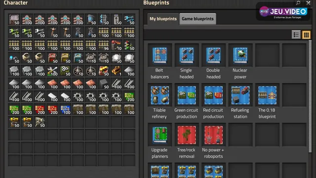 Capture officielle de Factorio montrant une grande usine vue de dessus, avec tapis parallèles, machines et poteaux électriques