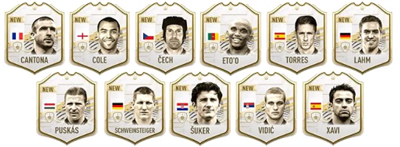 Les nouvelles icônes 