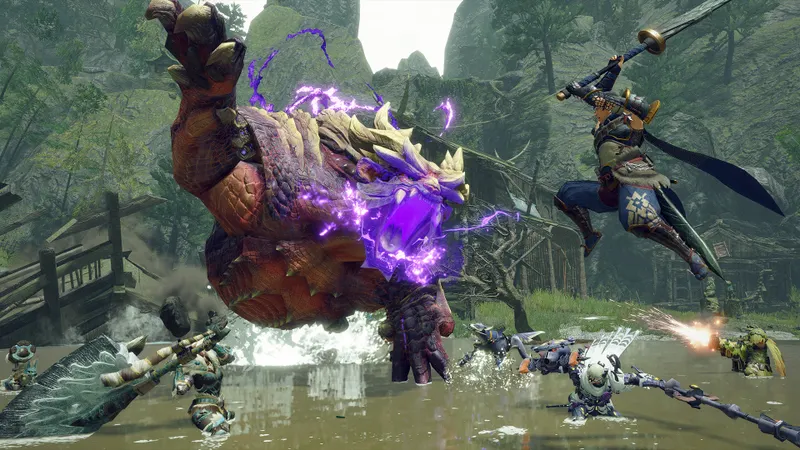 Monster Hunter Rise, capture de la galerie Steam pour illustrer le cap des 20 millions de ventes