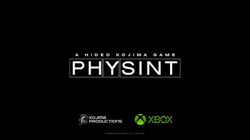 PHYSINT partenariat Xbox : visuel officiel de Kojima Productions