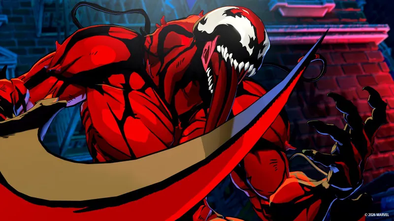 Marvel Tōkon montrant Carnage dans la bande-annonce Knights of Doom