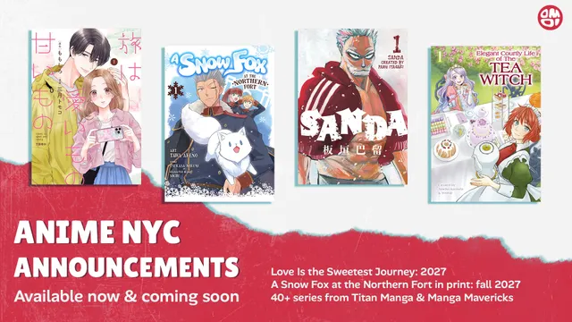 Love is the Sweetest Journey parmi les annonces manga d’Omoi