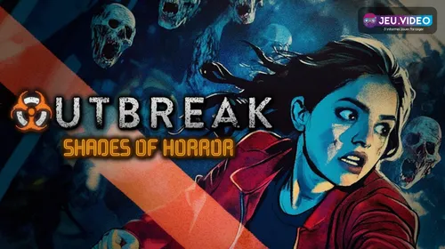 Illustration officielle d’Outbreak : Shades of Horror montrant les survivants de Cypress Ridge avant les scénarios Summer Fun