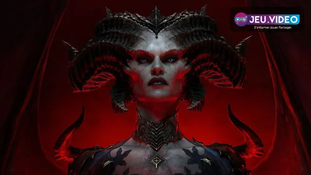 Lilith sur le visuel officiel de Diablo IV pour illustrer un guide débutant vers le niveau 70