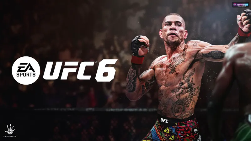 EA Sports UFC 6 met Alex Pereira sur la jaquette officielle du jeu