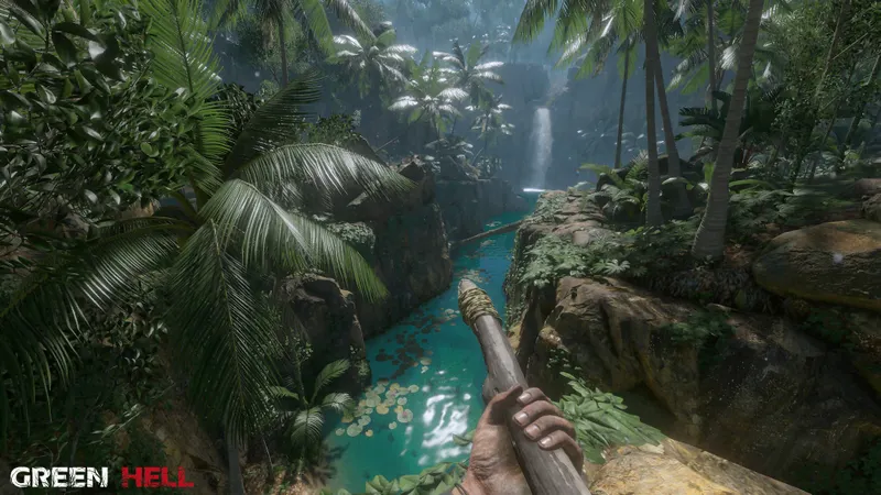 Enfrentamiento de Green Hell en la jungla que muestra por qué un equipo de PC debe probar su conexión antes de una partida larga