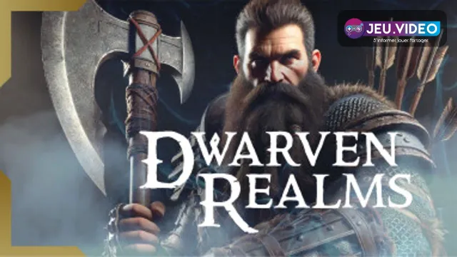 Illustration officielle de l’ARPG Dwarven Realms
