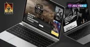 Compagnons de Baldur’s Gate 3 réunis autour du logo, utilisés pour illustrer un Paladin orienté première ligne et soutien d’équipe
