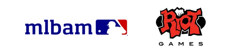 Logo MLB et RIOT GAMES, editeur de League Of Legends