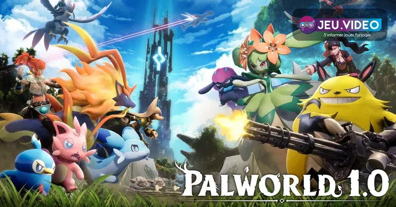 Image de la bande-annonce officielle de lancement de Palworld 1.0