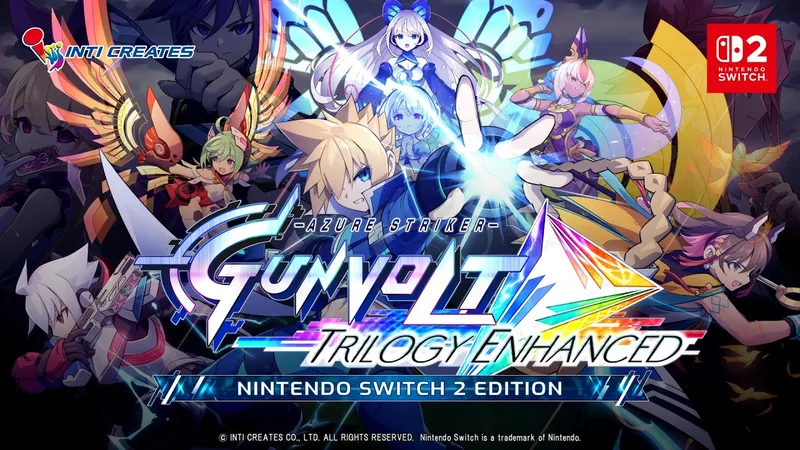 Miniature YouTube officielle montrant Copen dans Gunvolt Chronicles Luminous Avenger iX 3