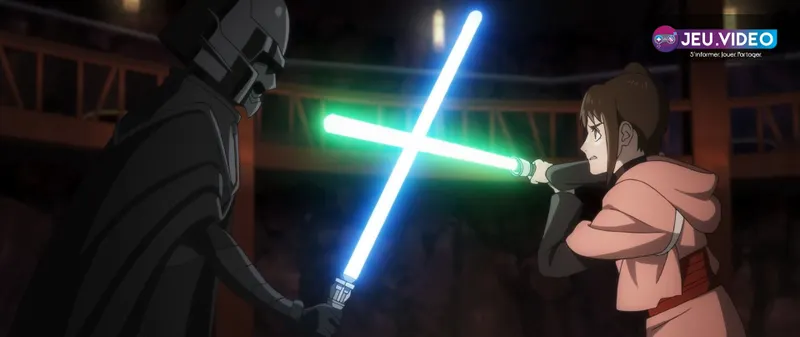 Visuel officiel de Star Wars : Visions Presents – The Ninth Jedi