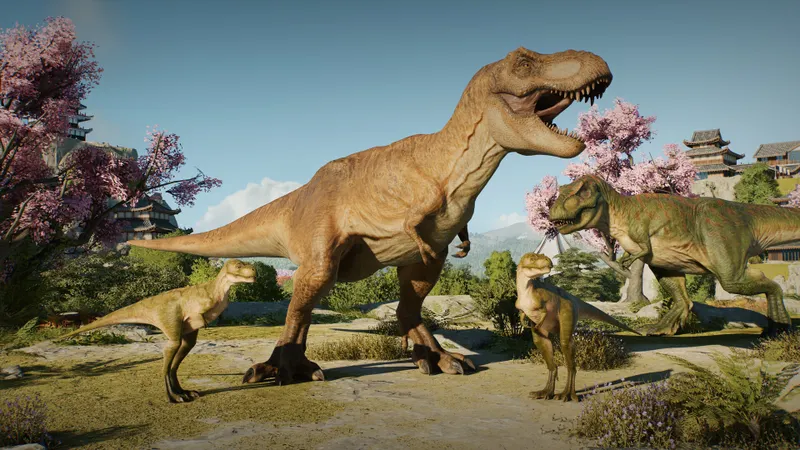 Capture officielle de Jurassic World Evolution 3 montrant le contexte de gameplay pour l'étape 2 du guide joueur