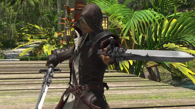 Capture officielle de Final Fantasy XIV montrant le contexte de gameplay pour l'étape 3 du guide joueur