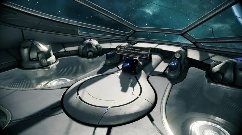 Mapa Estelar de Warframe con misiones disponibles