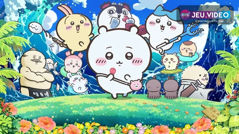 Imagen oficial de Chiikawa the Movie en Japón