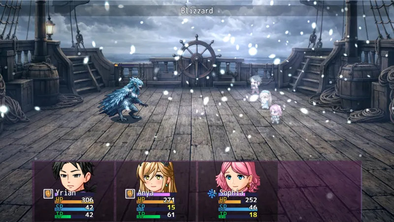 Alice ou o Mundo? : visuel officiel d’une scène du RPG fantasy