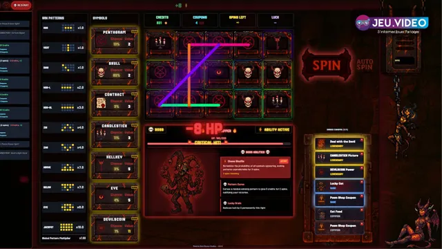 Official Devils Due cover art showing its dark demon-debt slot-machine RPG setting.