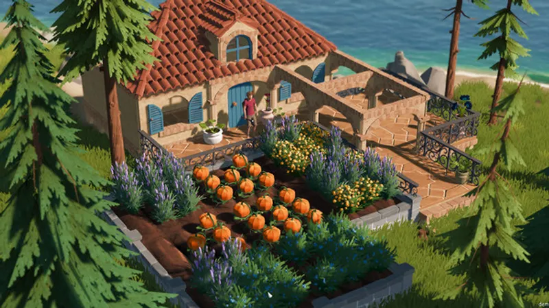 Len's Island - potager