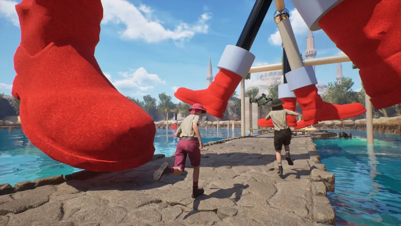 Galumb : visuel officiel de gameplay illustrant les informations joueur de la section 7