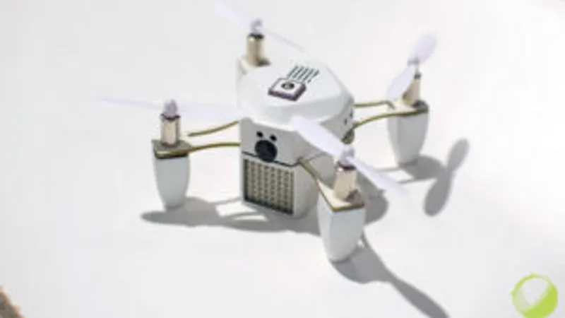 Selfies, l'innovation avec le drone de poche AirSelfie