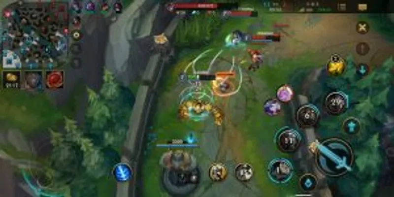 League of Legends Wild Rift - combat