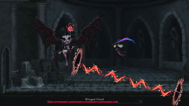 Image officielle du DLC Awakened Ancients de The Last Faith avec combat avancé
