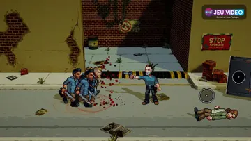 The Walking Dead Streets of Survival key art officiel du beat em up AMC