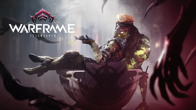 Interfaz de un Cruce de Warframe asociado a los cambios de Isleweaver