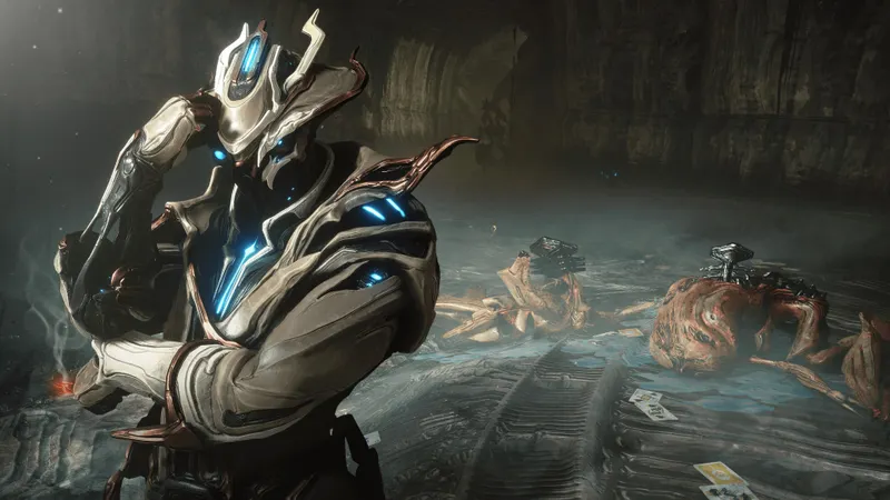 Visuel officiel de Warframe associé à l’article Epic sur l’actualité du jeu