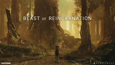 Emma et Koo progressant dans une zone de Beast of Reincarnation envahie par la Miasme