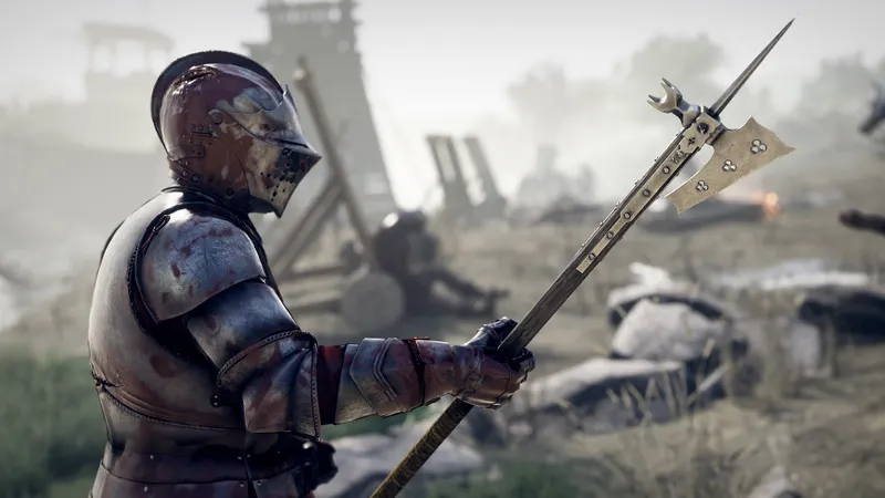Personnages personnalisés de Mordhau équipés d’armures différentes, rappelant que les cosmétiques et la progression ne sont pas automatiquement confirmés entre plateformes