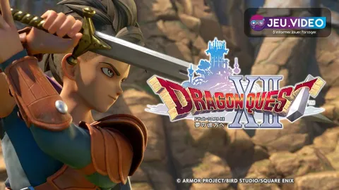 Dragon Quest XII Beyond Dreams logo officiel et retour du JRPG Square Enix