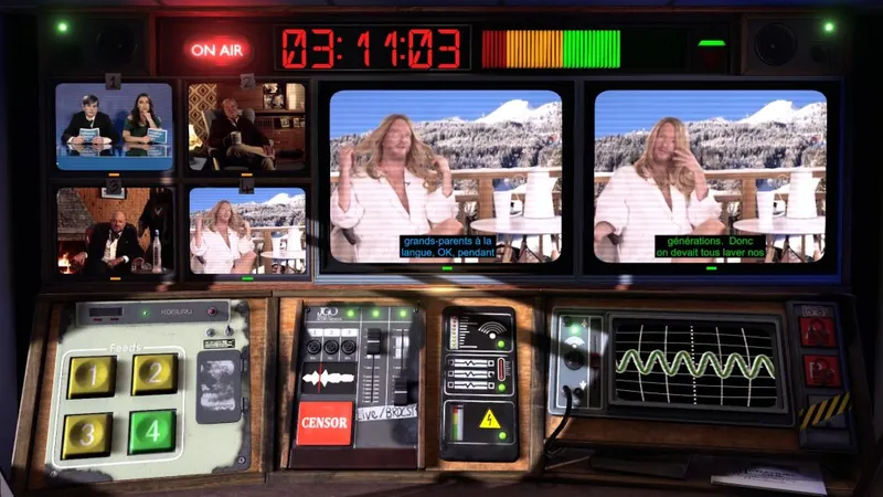 not for broadcast régie