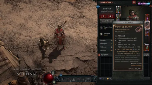 Visuel officiel de Diablo IV montrant l’ambiance de Sanctuaire pour préparer un build Voleur de saison