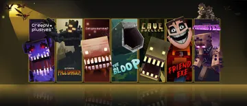 Minecraft Marketplace : couverture de la sélection horrifique The Extra-spooky Edition