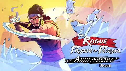 The Rogue Prince of Persia avec le Prince dans le visuel anniversaire